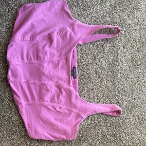 Target Wild Fable Vibrant Pink Crop Top